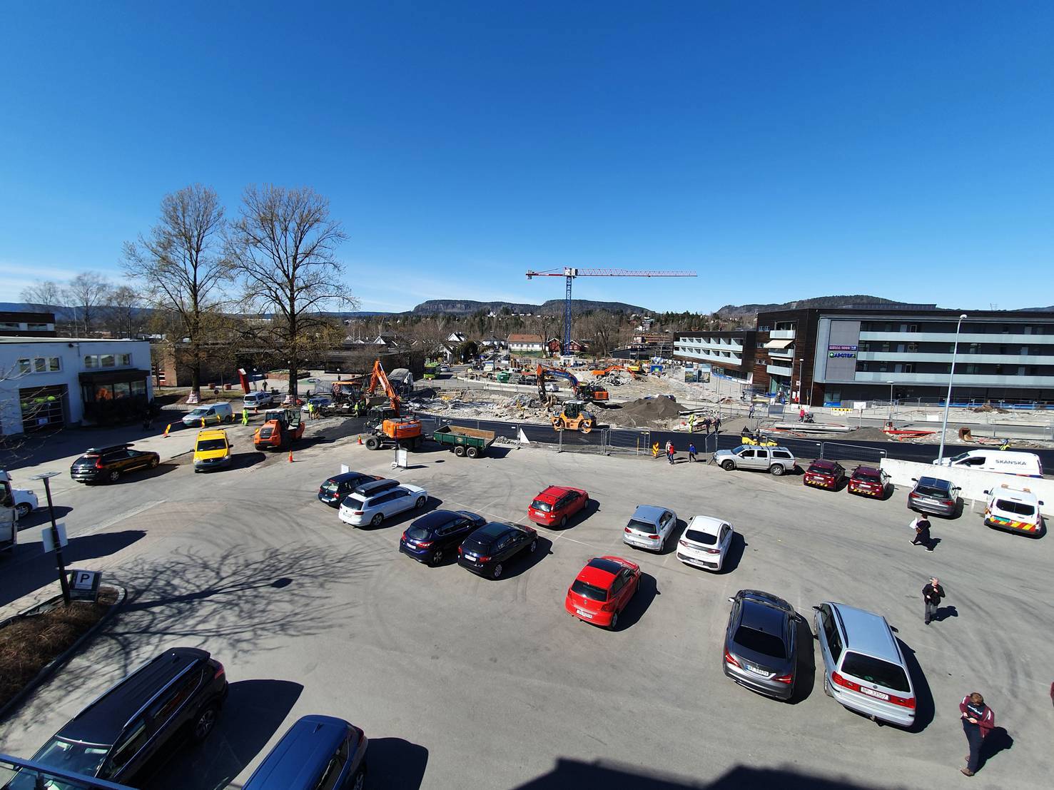 Ny vei mellom MEGA og REMA1000