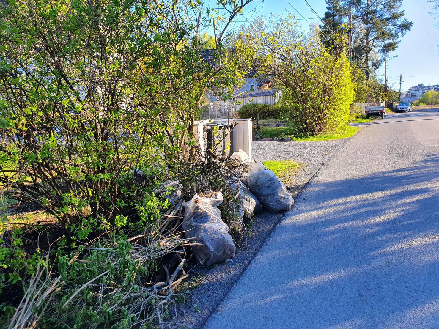 Innsamling av hageavfall for betalende medlemmer